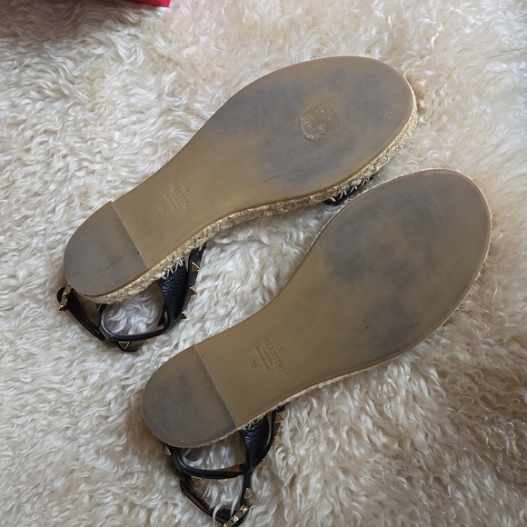 Valentino Garavani Black Espadrilles - Picture 6 of 11